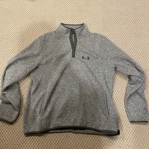 LL Bean Grey Fleece